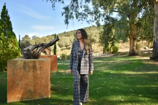 Pantalón cuadros