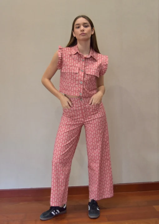 Pantalón estampado Parla