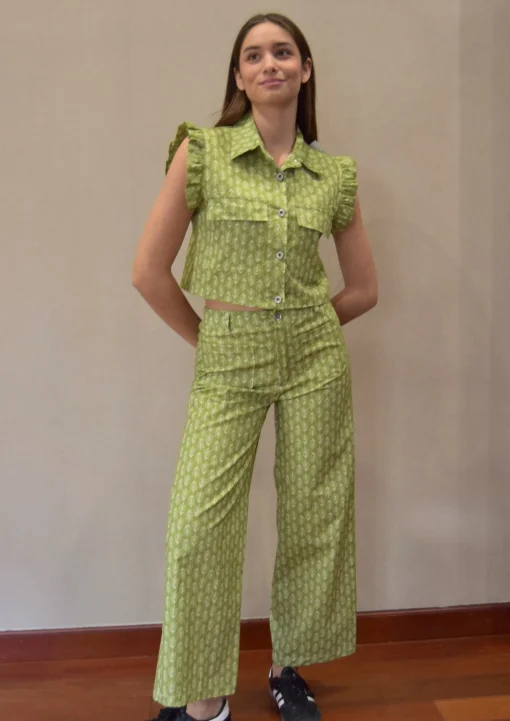 Pantalón estampado Parla