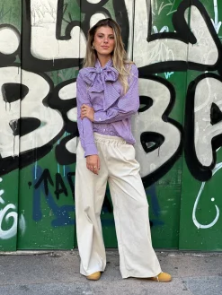 Pantalón oversize pana