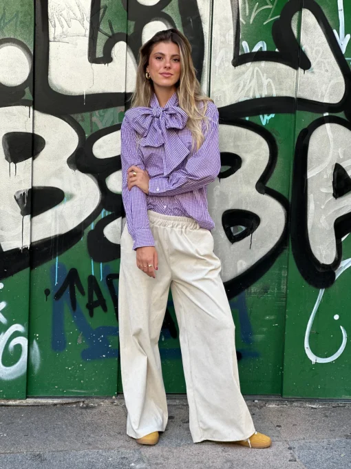 Pantalón oversize pana