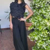 Pantalón pinzas black