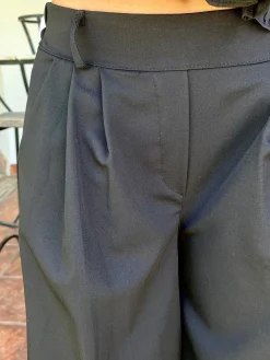 Pantalón pinzas black