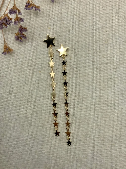 Pendientes estrellas