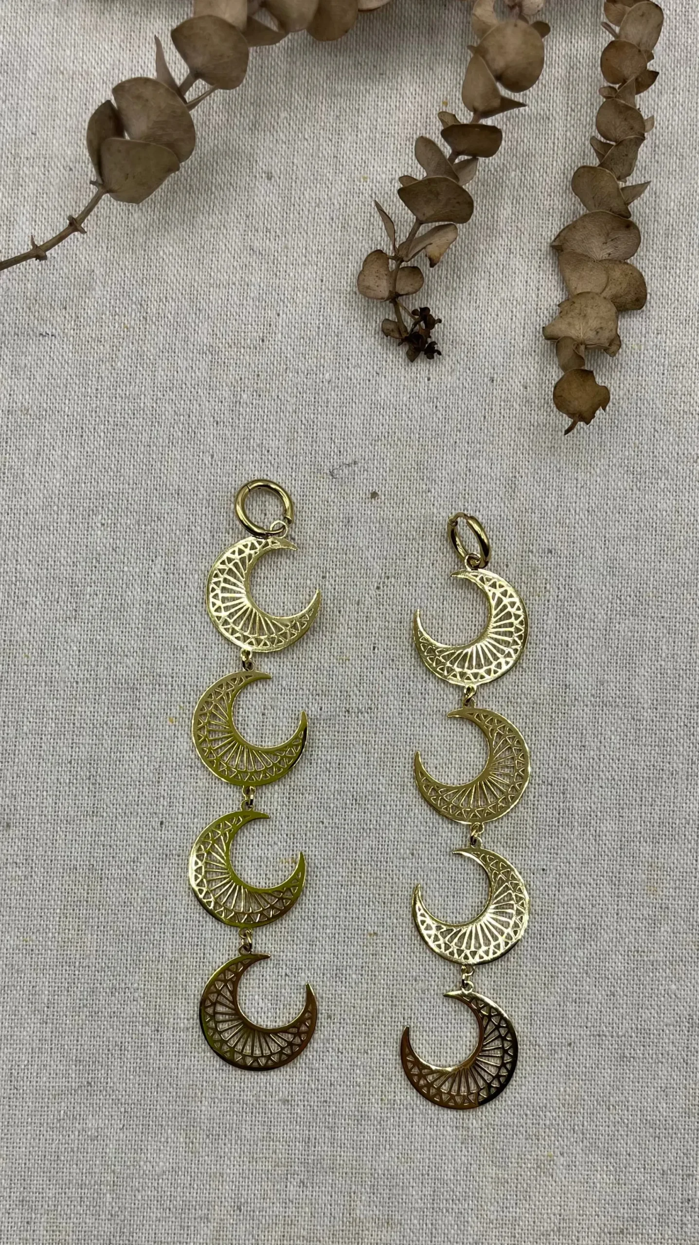 Pendientes moon