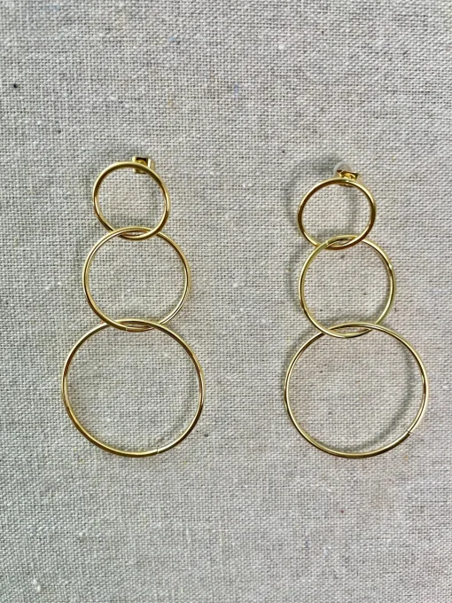 Pendientes Triple Aro