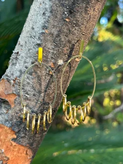 Pendientes Óvalo aritos