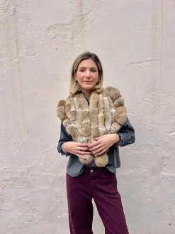 Ponchito pelo natural