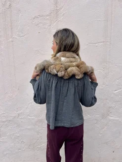 Ponchito pelo natural