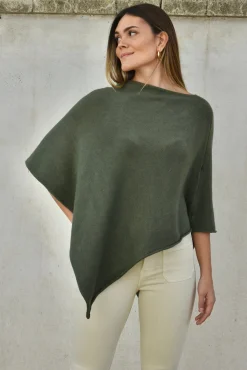 Poncho capa punto