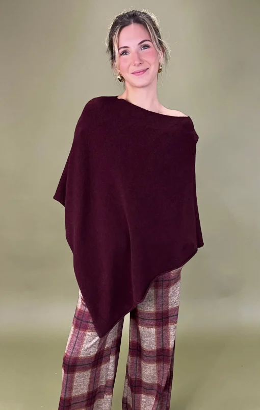 Poncho pico punto