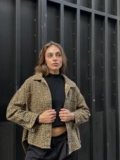 Sobrecamisa animal print