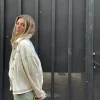 Sobrecamisa étnica beige
