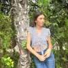 Top estampado arandela