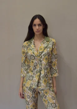 Traje estampado Emme verde