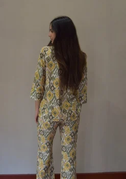 Traje estampado Emme verde