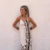 Vestido arandela estampado