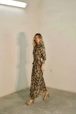 Vestido camisero Print