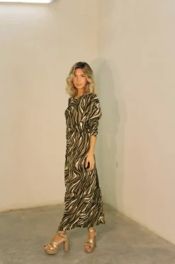 Vestido camisero Print