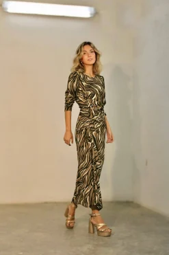 Vestido camisero Print