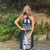 Vestido etnico Uganda negro