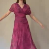 Vestido gasa Teneu