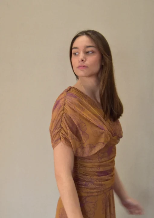 Vestido gasa Teneu