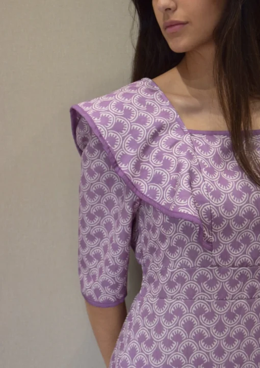Vestido Malva Derra