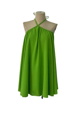 Vestido mini Halter