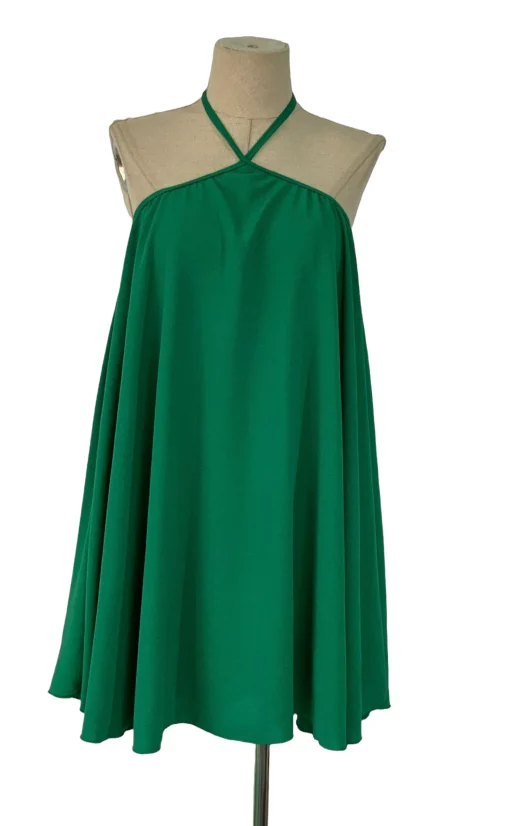 Vestido mini Halter