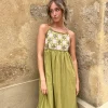 Vestido pecho crochet