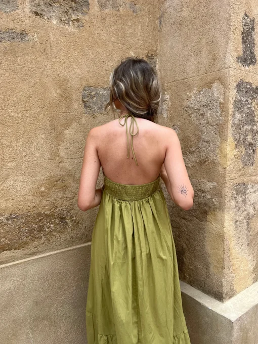 Vestido pecho crochet