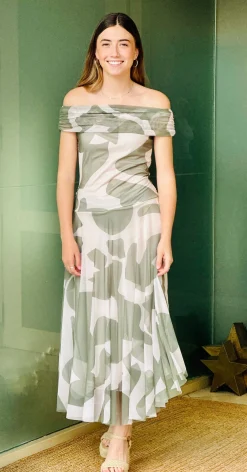 Vestido Tul Greeen